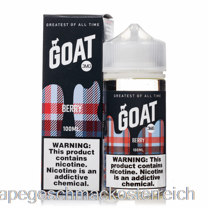 Beere – Ziegen-E-Liquid – 100 Ml, 0 Mg Vape-Geschmack